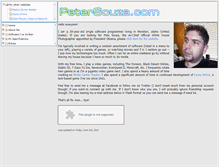 Tablet Screenshot of petersouza.com